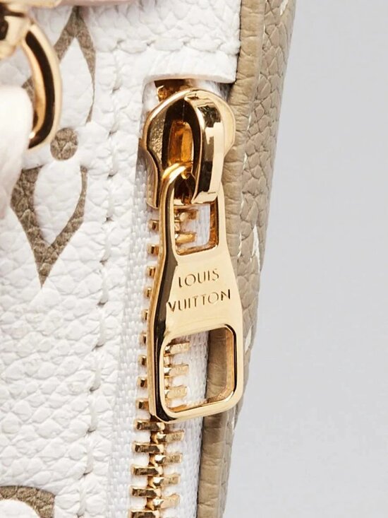 Louis Vuitton Kaki/Beige Monogram Empreinte Spring In The City Tiny Backpack Bag main image 9